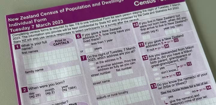 Census 2023 individual form