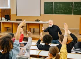 A Class Having a Recitation